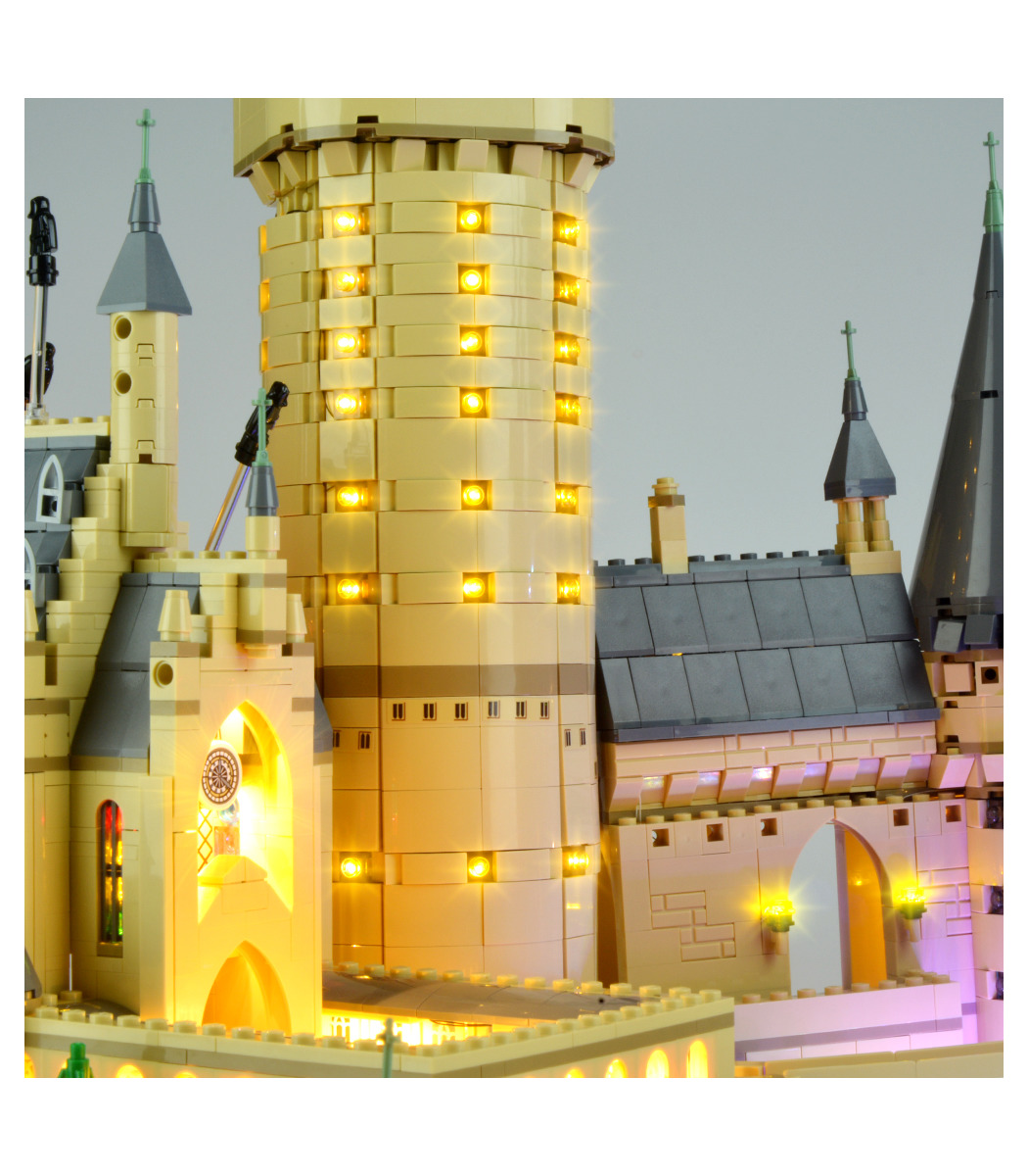 DIY Lighting Set Building Kit For Harry Potter Hogwarts Castle LEGOs 71043