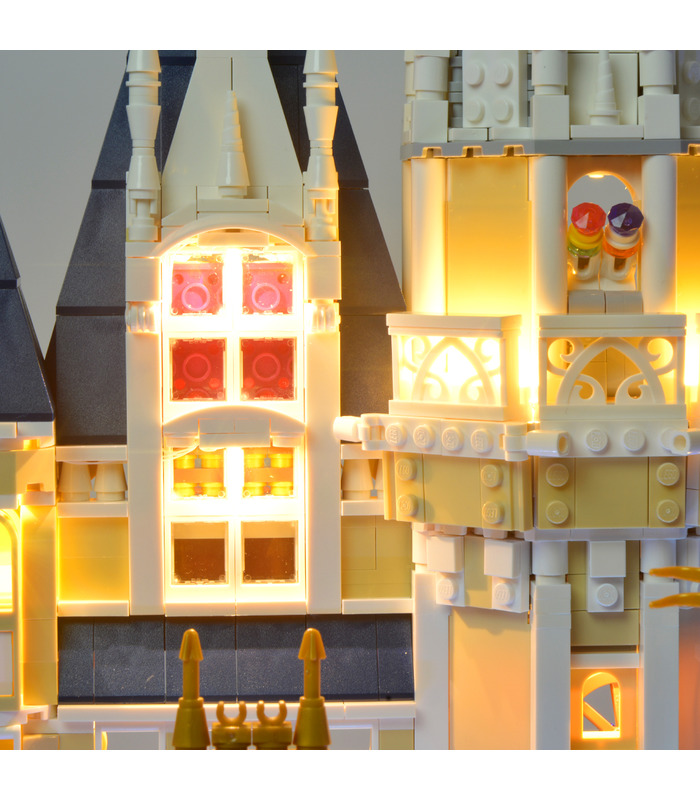 Kit de luz Para Disney Castillo Set de Iluminación LED 71040