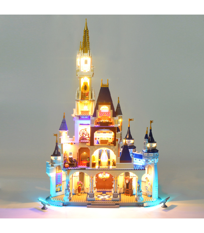 Light Kit For Disney Castle LED Lighting Set 71040