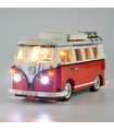 Volkswagen T1 Camper Van LED 조명 세트 10220용 라이트 키트