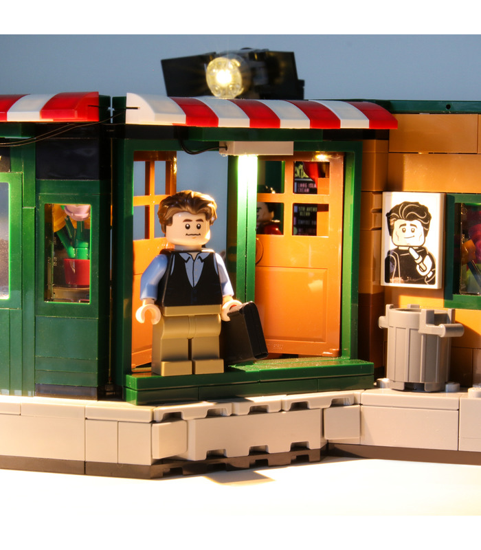 Kit d'éclairage Pour les Amis Central Perk Set de projecteurs à LED 21319