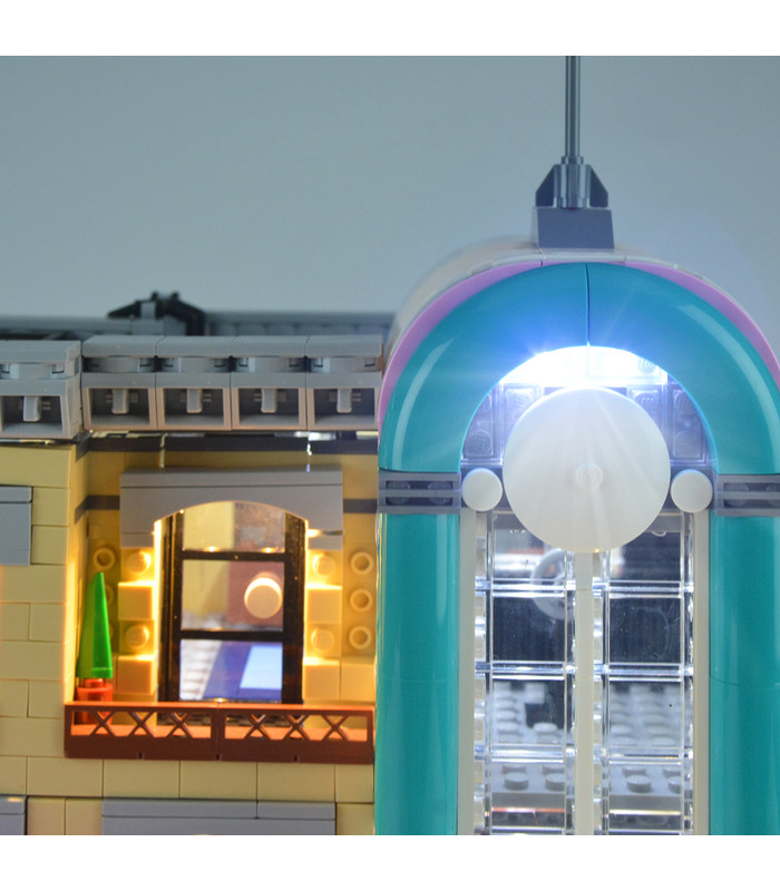 Kit d'éclairage Pour le Centre-ville de Diner Set de projecteurs à LED 10260