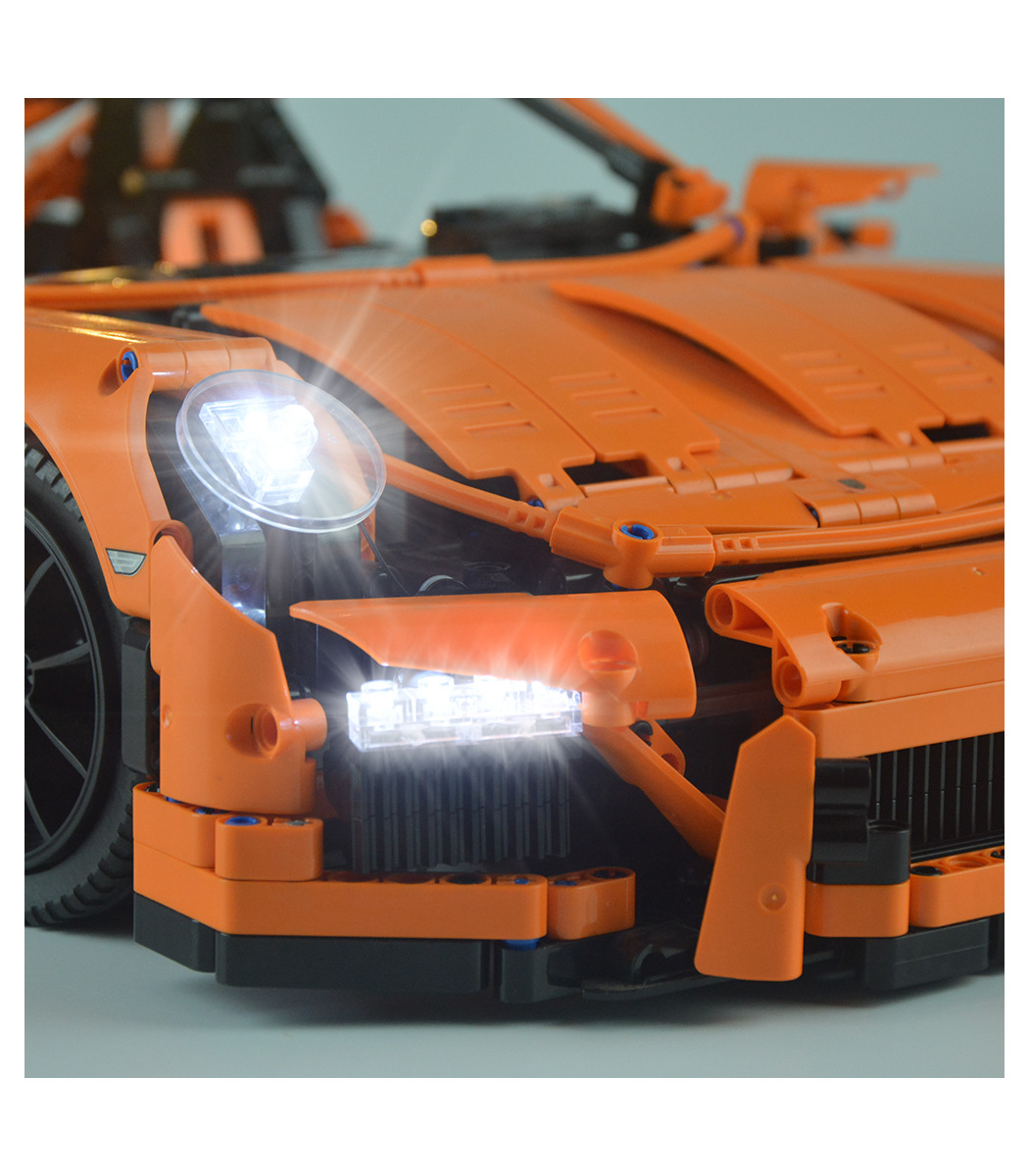 Upgraded LUCE LED Set per 42056 LEGO PORSCHE 911 gt3 RS Technic di illuminazione