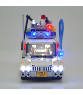 Kit d'éclairage Pour Ghostbusters Ecto-1 Set de projecteurs à LED 21108