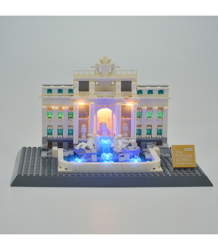 Kit d'éclairage Pour la Fontaine de Trevi Set de projecteurs à LED 21020