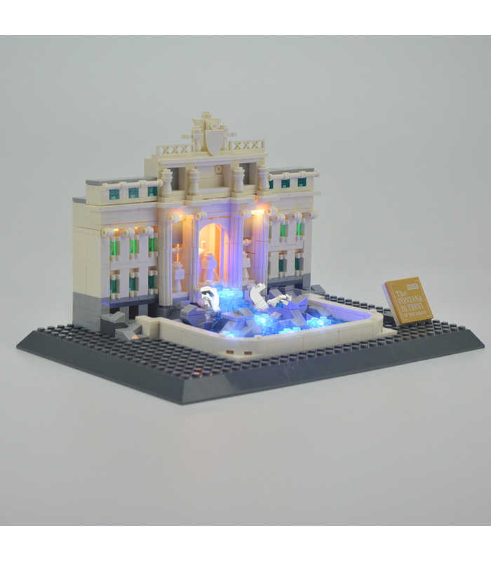 Kit d'éclairage Pour la Fontaine de Trevi Set de projecteurs à LED 21020