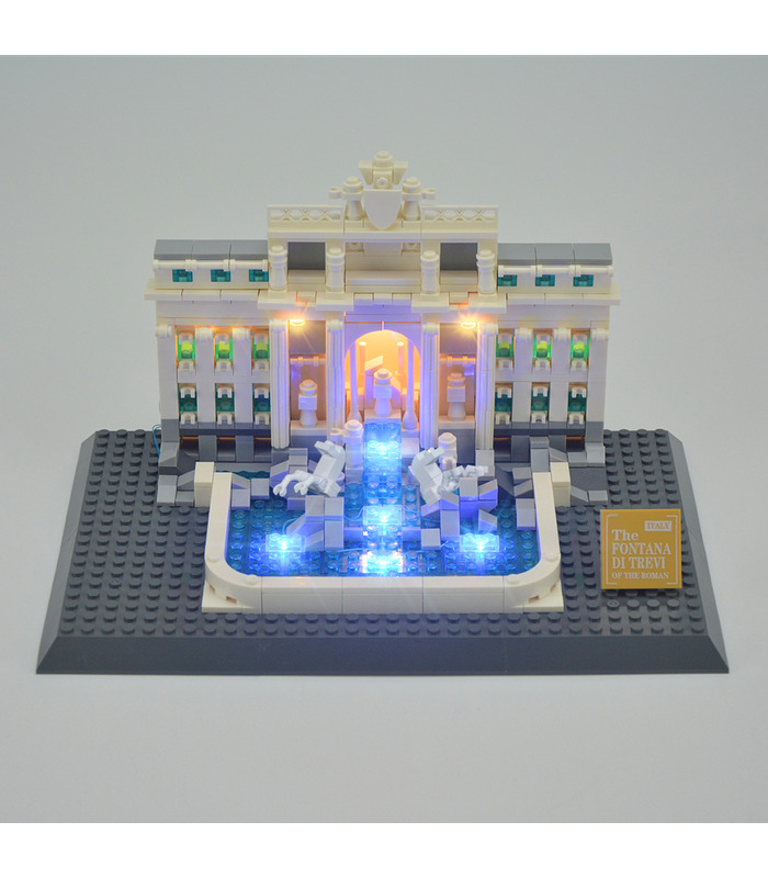 Kit d'éclairage Pour la Fontaine de Trevi Set de projecteurs à LED 21020