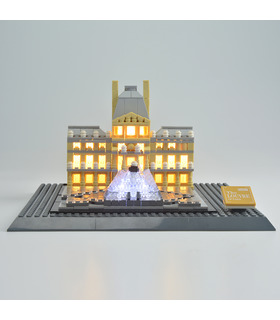 Kit d'éclairage Pour Louvre Set de projecteurs à LED 21024