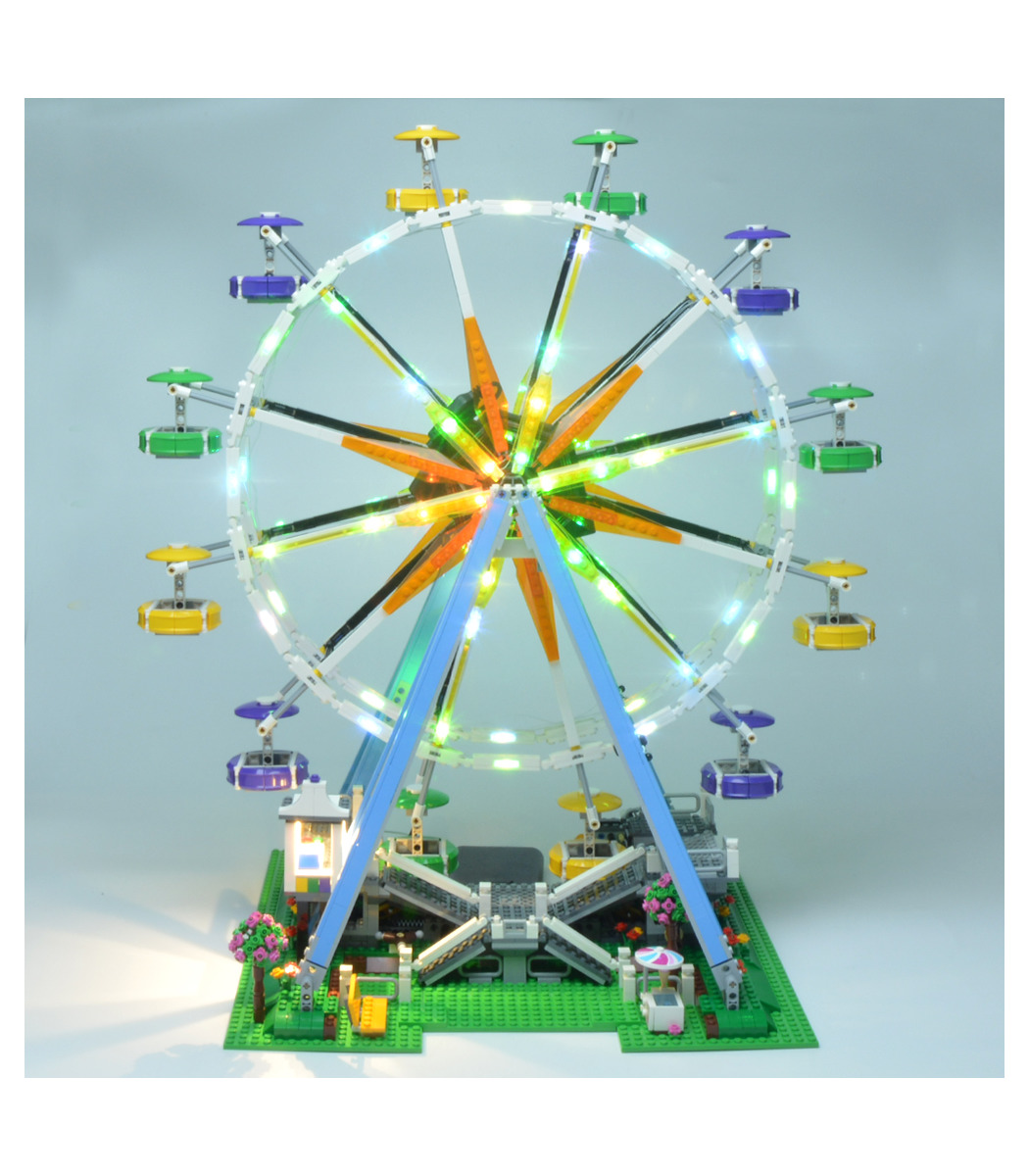 Details about   LED Light kit Only for Ferris Wheel 10247 LED Lighting Bricks 