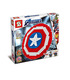 Benutzerdefinierte Captain America Shield Bausteine Spielzeug Set 405 Stück