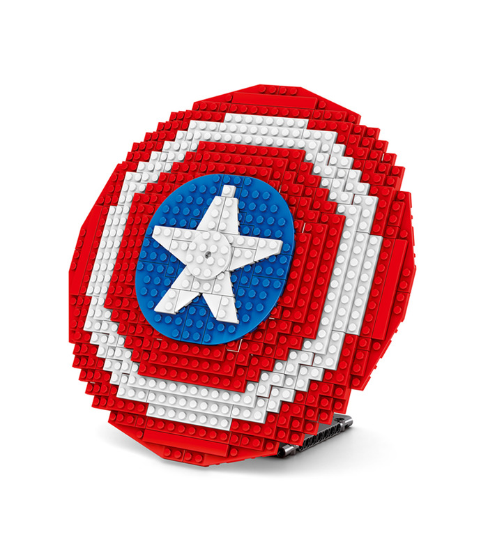 Custom Captain America Shield Building Blocks Toy Set 405 Pieces