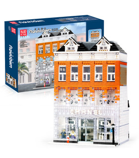 MOULD KING 16021 NovaTown Crystal House Building Blocks Toy Set