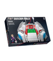 QIZHILE90008サッカーフィールドサッカースタジアムブロック玩具セット