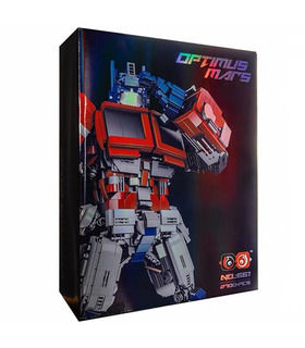 Custom MOC Optimus Prime Transforming Building Bricks Toy Set 2700 Pieces