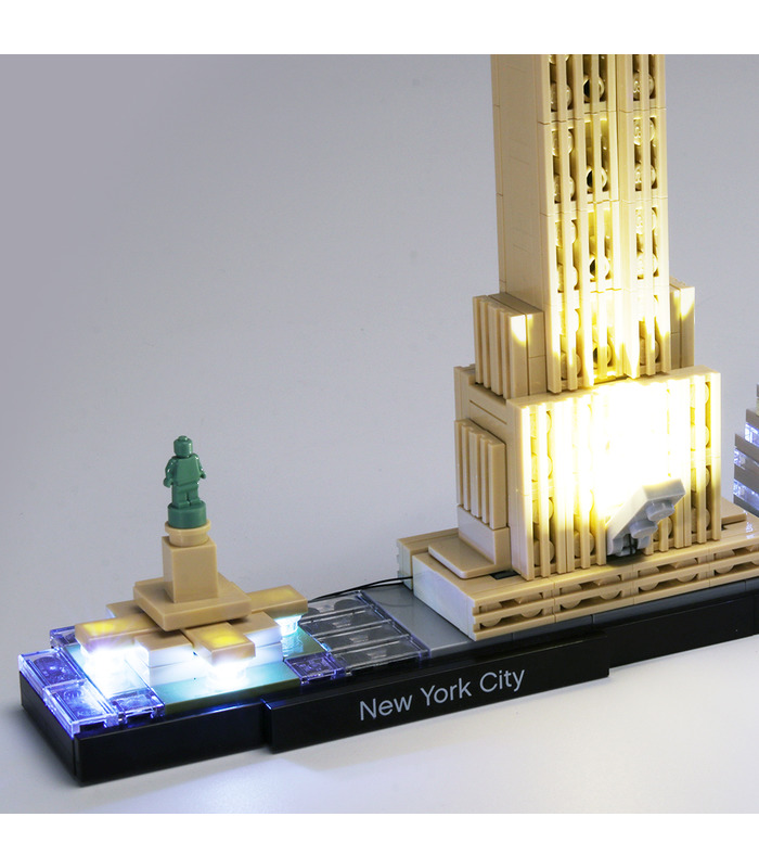 Kit d'éclairage Pour l'Architecture de la Ville de New York Set de projecteurs à LED 21028