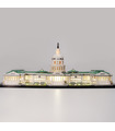 光キットのための建築米国議会議事堂にLED照明セット21030