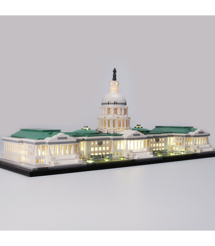 건축용 조명 키트 미국 국회 의사당 건물 LED 조명 세트 21030