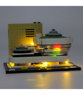 Kit d'éclairage Pour Solomon R. Guggenheim Museum Set de projecteurs à LED 21035
