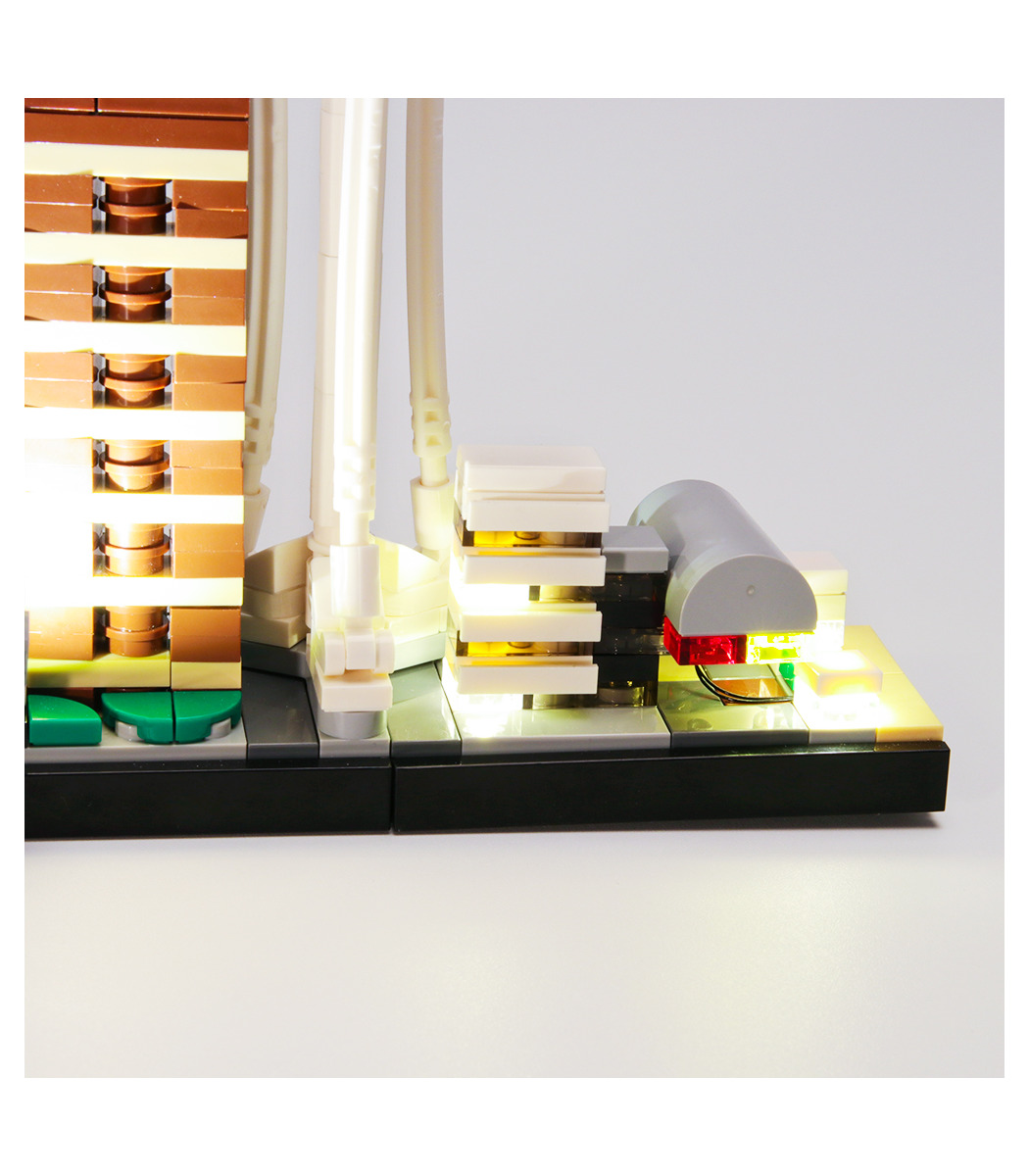 LED Lighting Kit for LEGO Architecture Skyline Collection Las Vegas 21047