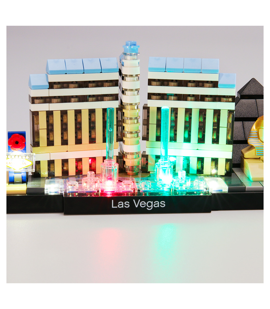 LED Lighting Kit for LEGO Architecture Skyline Collection Las