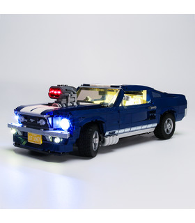 Kit d'éclairage Pour Creator Expert Ford Mustang Set de projecteurs à LED 10265