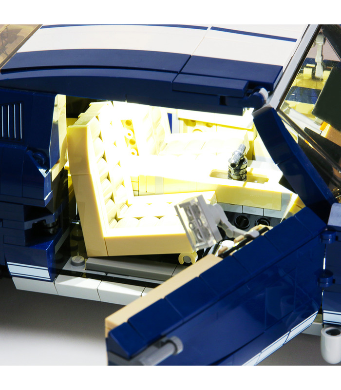 Light Kit For Creator Expert Ford Mustang LED Lighting Set 10265