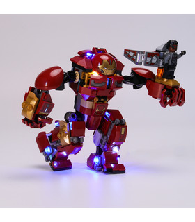 Light Kit For The Hulkbuster Smash-Up LED Lighting Set 76104