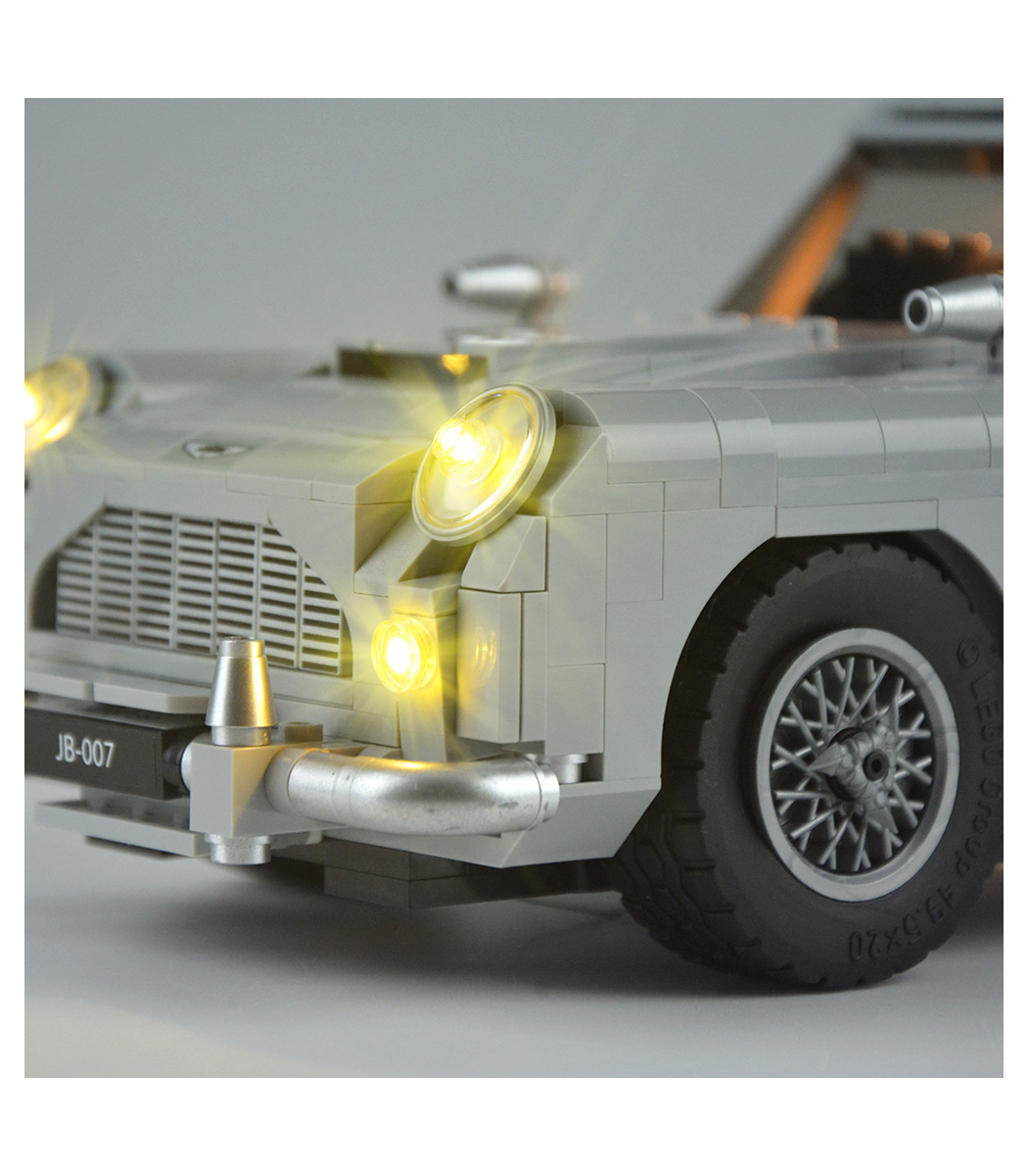 Kit de Luz LED Para Lego 10262 Aston Martin DB5 creador ladrillos de iluminación de James Bond