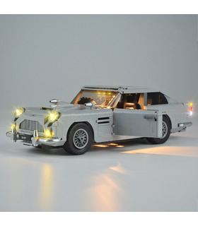 James Bond Aston Martin DB5 LED 조명 세트 10262용 라이트 키트