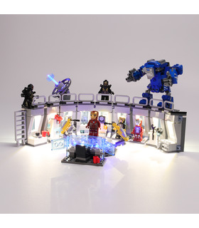 Light Kit For Iron Man Hall of Armor LED Lighting Set 76125