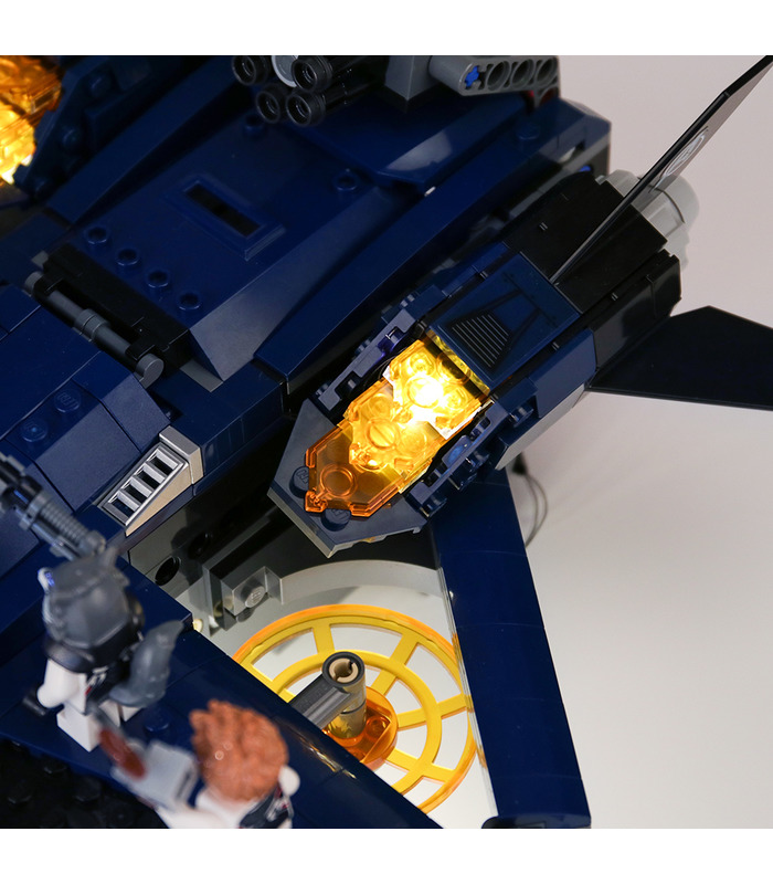 光キットアベンジャーズ究極のQuinjet LED Hightingセット76126