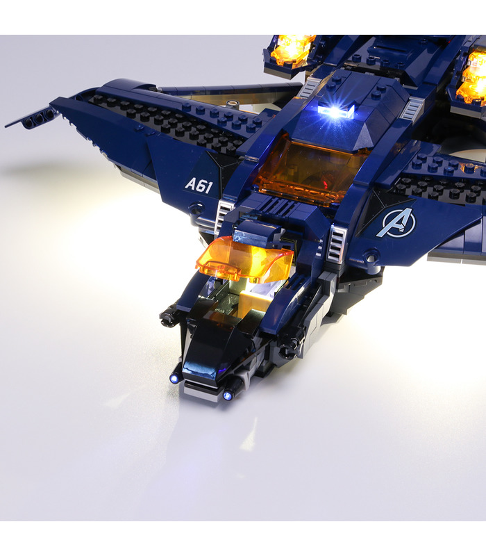 Light Kit For Avengers Ultimate Quinjet LED Lighting Set 76126