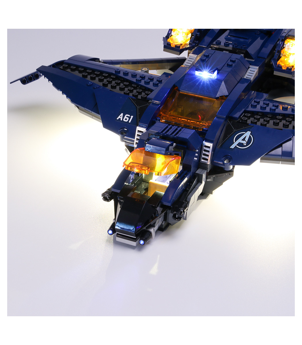 Luce LED Set per Marvel Avengers ULTIMATE Quinjet LEGO 76126 Kit di illuminazione 