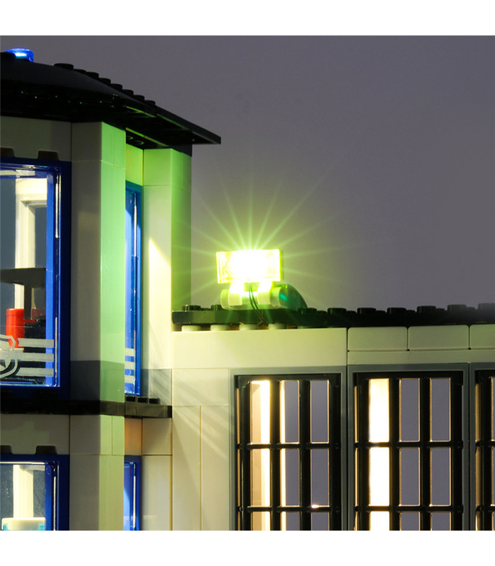 Light Kit For City Police Station LED Lighting Set 60141