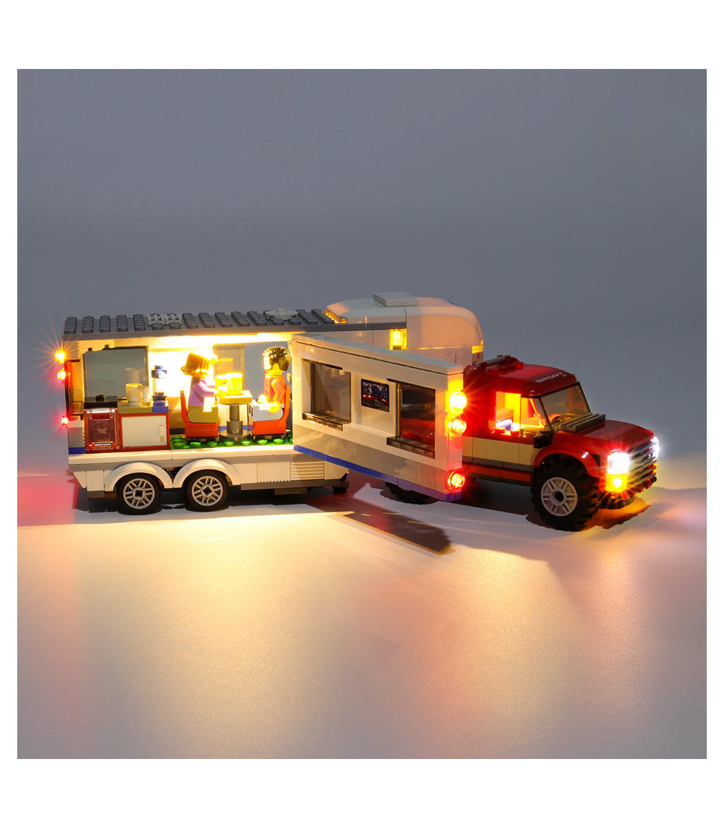 intern vuist Archaïsch Light Kit For City Pickup & Caravan LED Lighting Set 60182 -  BuildingToyStore.com