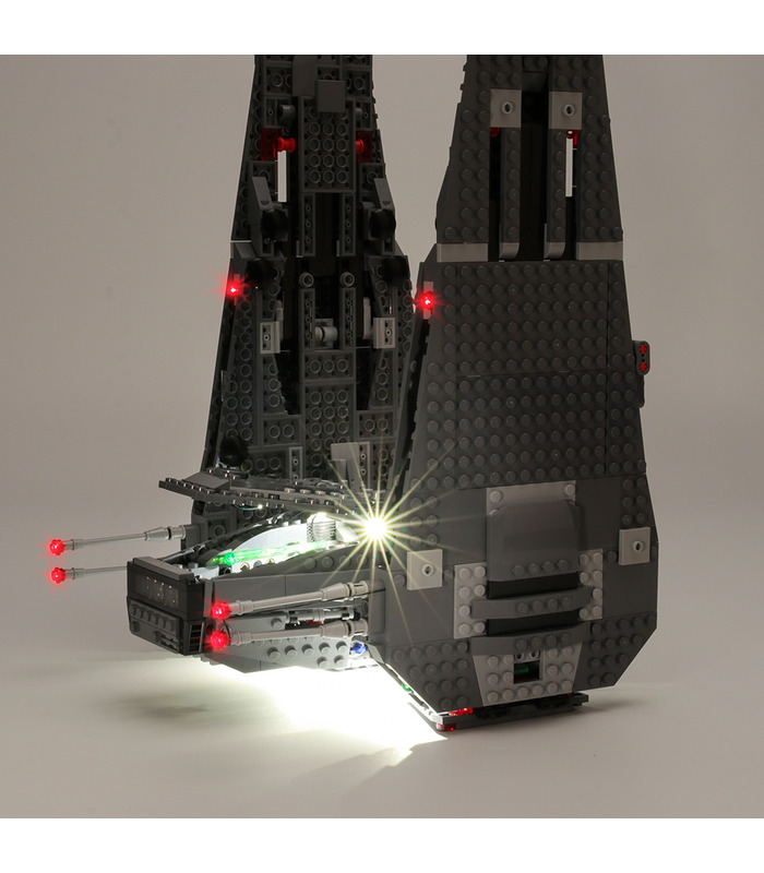Kylo Ren's Command Shuttle LED 조명 세트 75104용 라이트 키트
