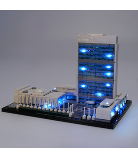 Kit de luz Para la Sede de las Naciones Unidas Set de Iluminación LED 21018