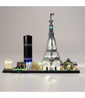 Beleuchtungsset für Architektur Paris LED-Beleuchtungsset 21044