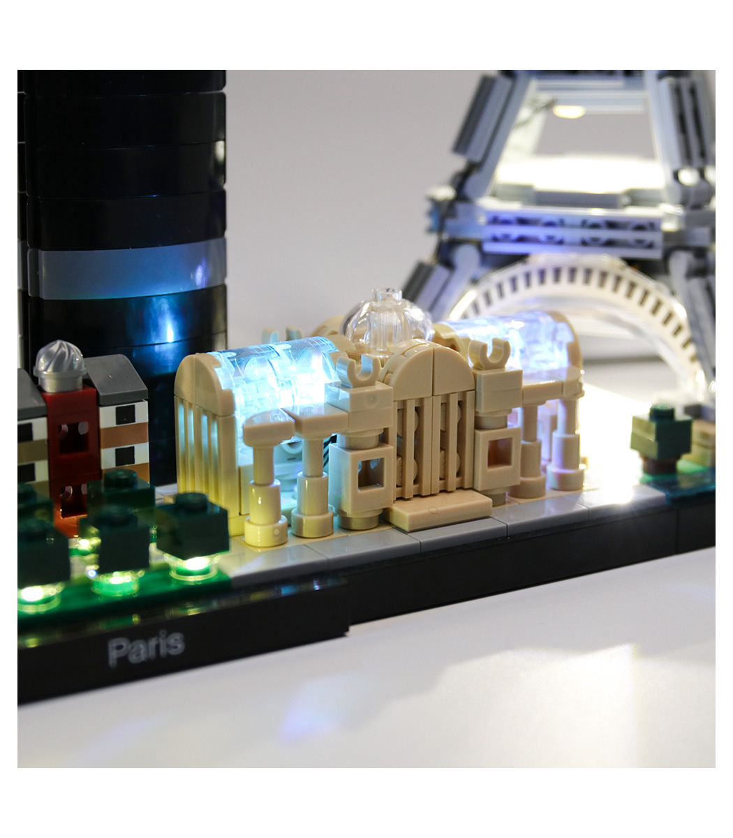 YEABRICKS LED Light for Lego-21044 Architecture Paris Building Blocks Model (Lego Set Not Included)