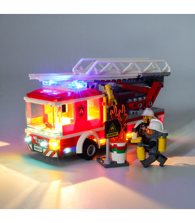Beleuchtungsset für City Fire Ladder Truck LED-Beleuchtungsset 60107