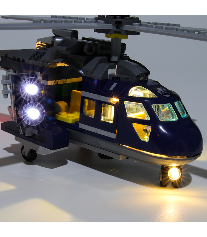 Blue's Helicopter Pursuit LED 조명 세트 75928용 라이트 키트