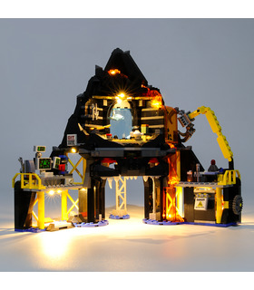 Kit d'éclairage Pour Garmadon du Volcan Lair Set de projecteurs à LED 70631