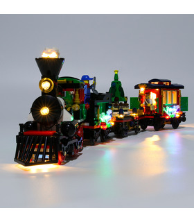光キットのための冬休日の列車のLED照明セット10254