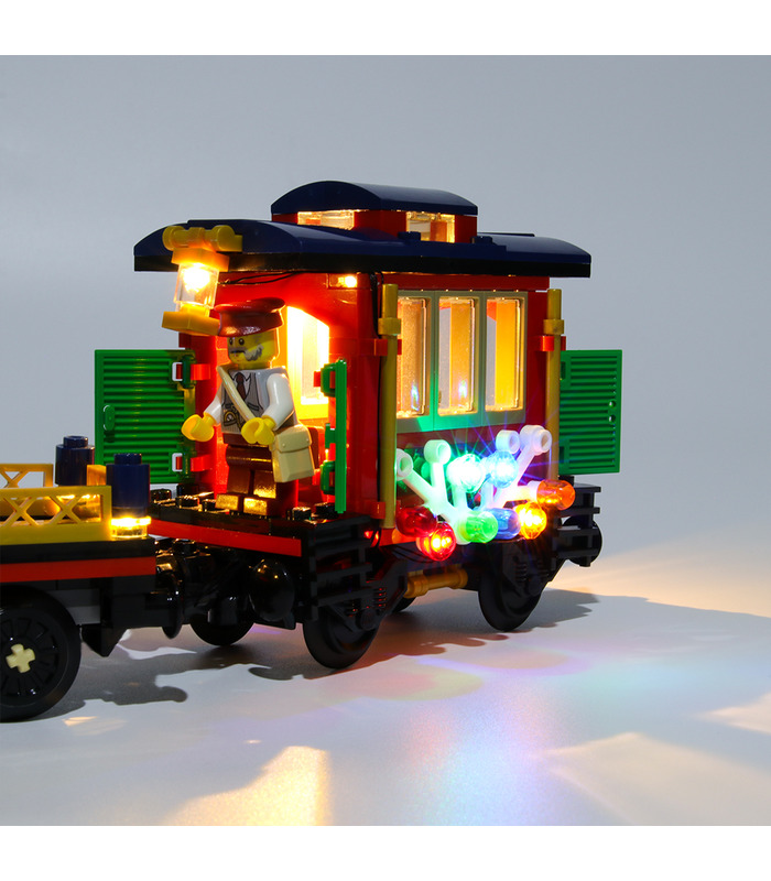 Kit de iluminación Para Vacaciones de Invierno Tren Set de Iluminación LED 10254