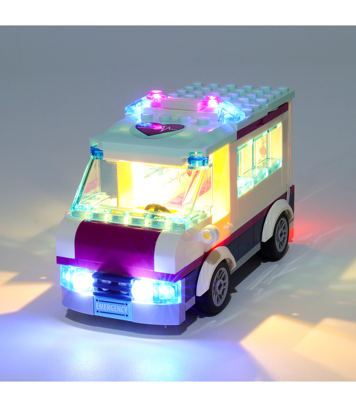 Kit d'éclairage Pour les Amis Heartlake Hôpital Set de projecteurs à LED 41318