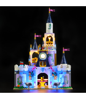 Kit d'éclairage Pour Princesse Disney Cendrillon Rêve de Château Set de projecteurs à LED 41154