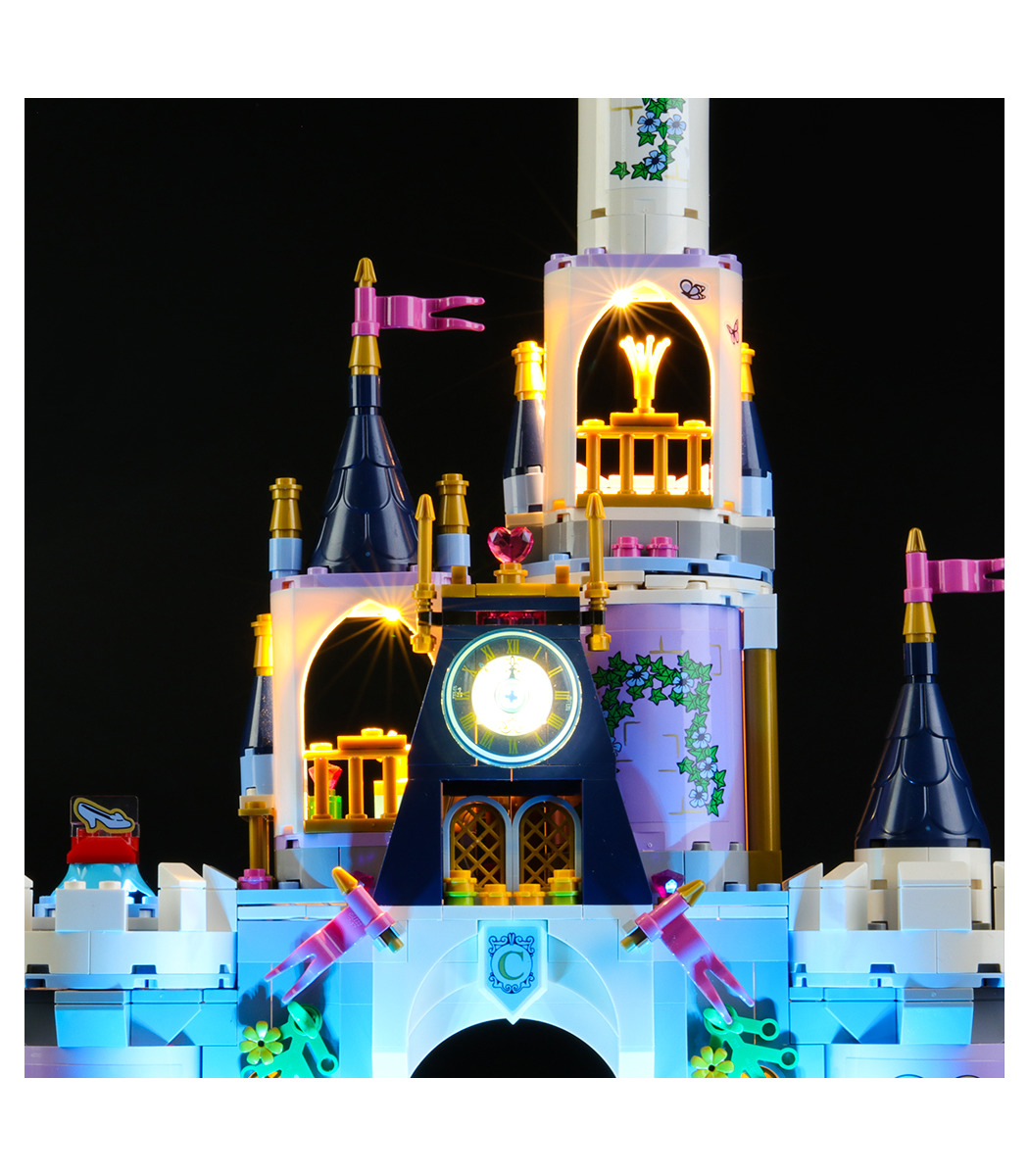 Kit de Lumière Pour Princesse Disney Cendrillon Rêve de Château Set de  projecteurs à LED 41154 