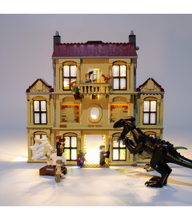 Kit d'éclairage Pour Indoraptor Rampage au Lockwood Immobilier Set de projecteurs à LED 75930