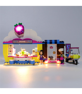 Kit de luz Para Olivia Cupcake Café Set de Iluminación LED 41366