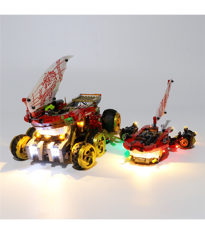 Ninjago Land Bounty LED 조명 세트 70677용 라이트 키트